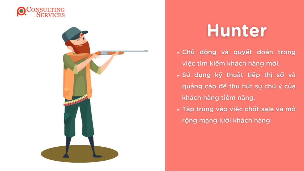 Phong cách bán hàng Thợ săn (Hunter)